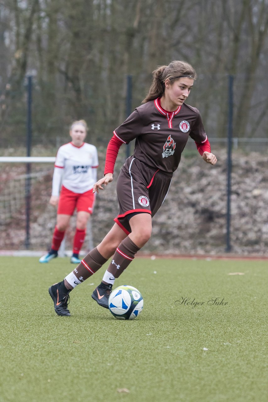 Bild 184 - B-Juniorinnen Walddoerfer - St.Pauli : Ergebnis: 4:1